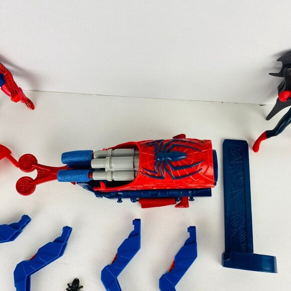 Hasbro Nickelodeon Spiderman Origins Gatling Wrist Dart Blaster & Other Spidey - Picture 5 of 9